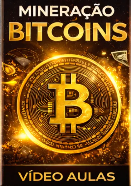 Capa do curso Mineração de Bitcoins