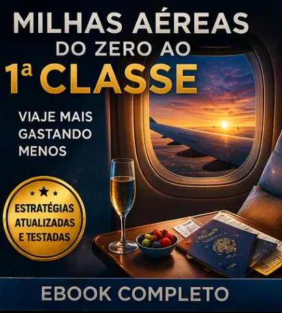Capa do curso Milhas Aéreas