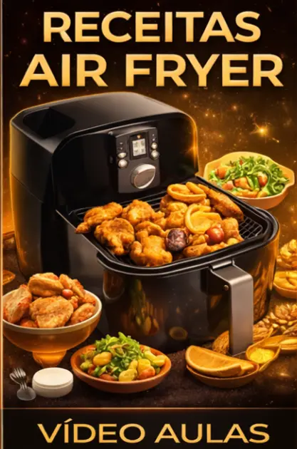 Capa do curso Receitas Air Fryer