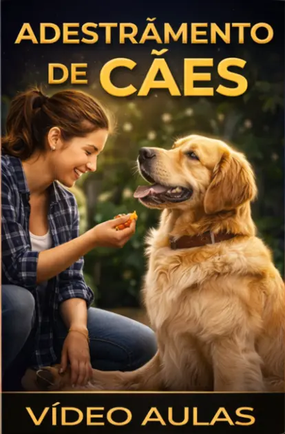 Capa do curso Adestramento de Cães