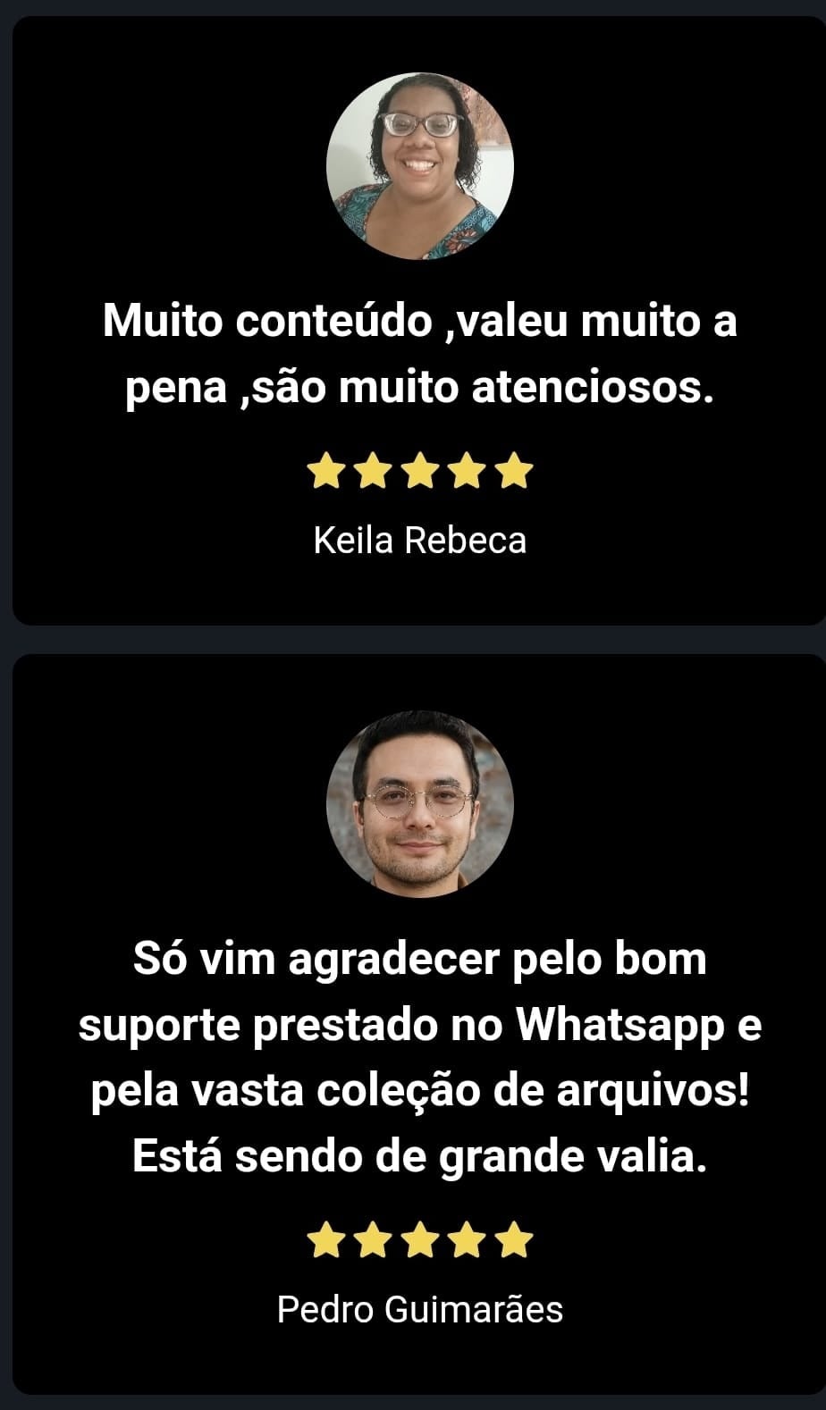 Depoimento de cliente 3
